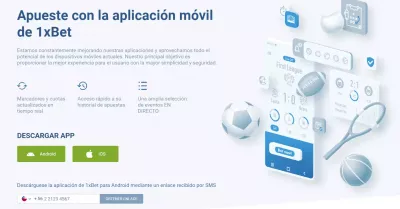 1xbet Chile App Móvil